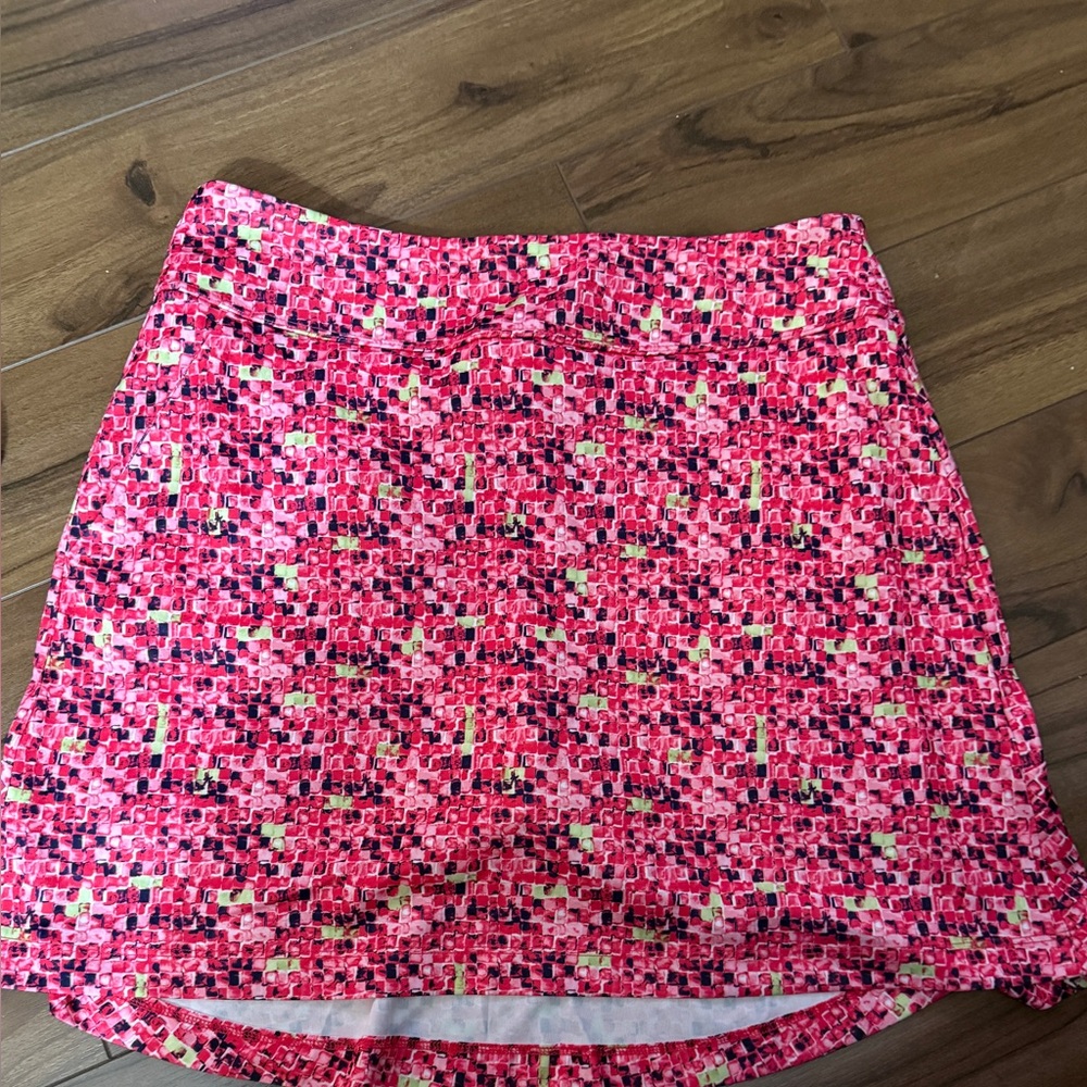 Gu Pink Patterned Women's Skort